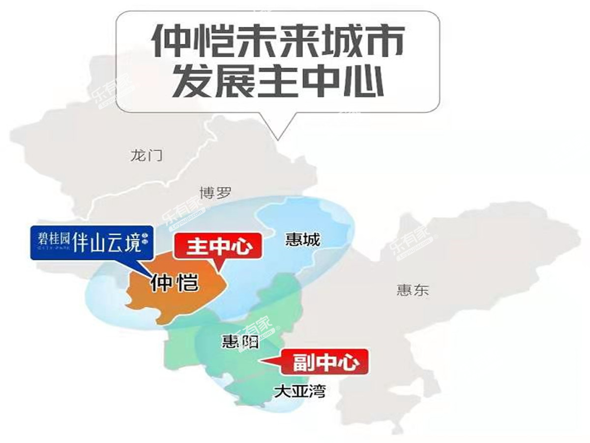 碧桂园伴山云境花园效果图3