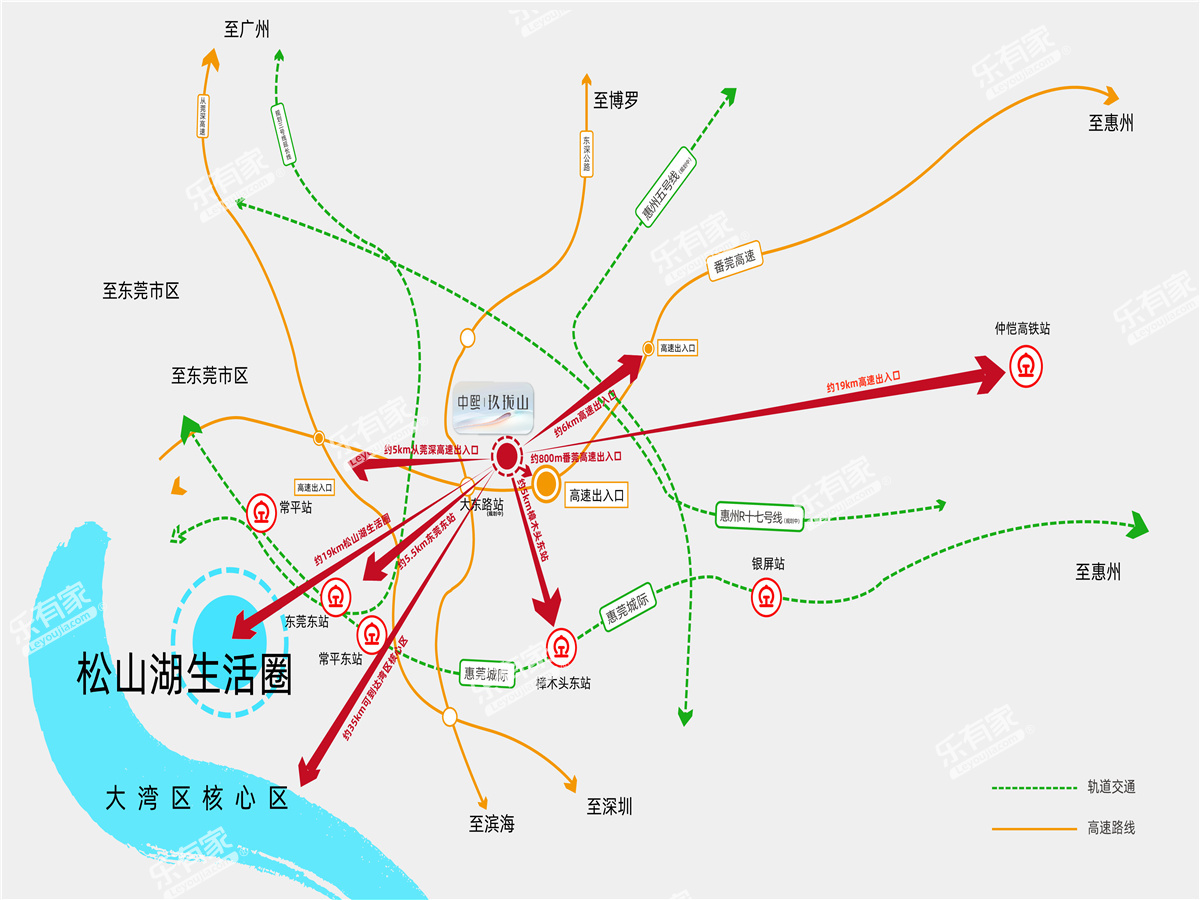 玖珑山花园1.位置图