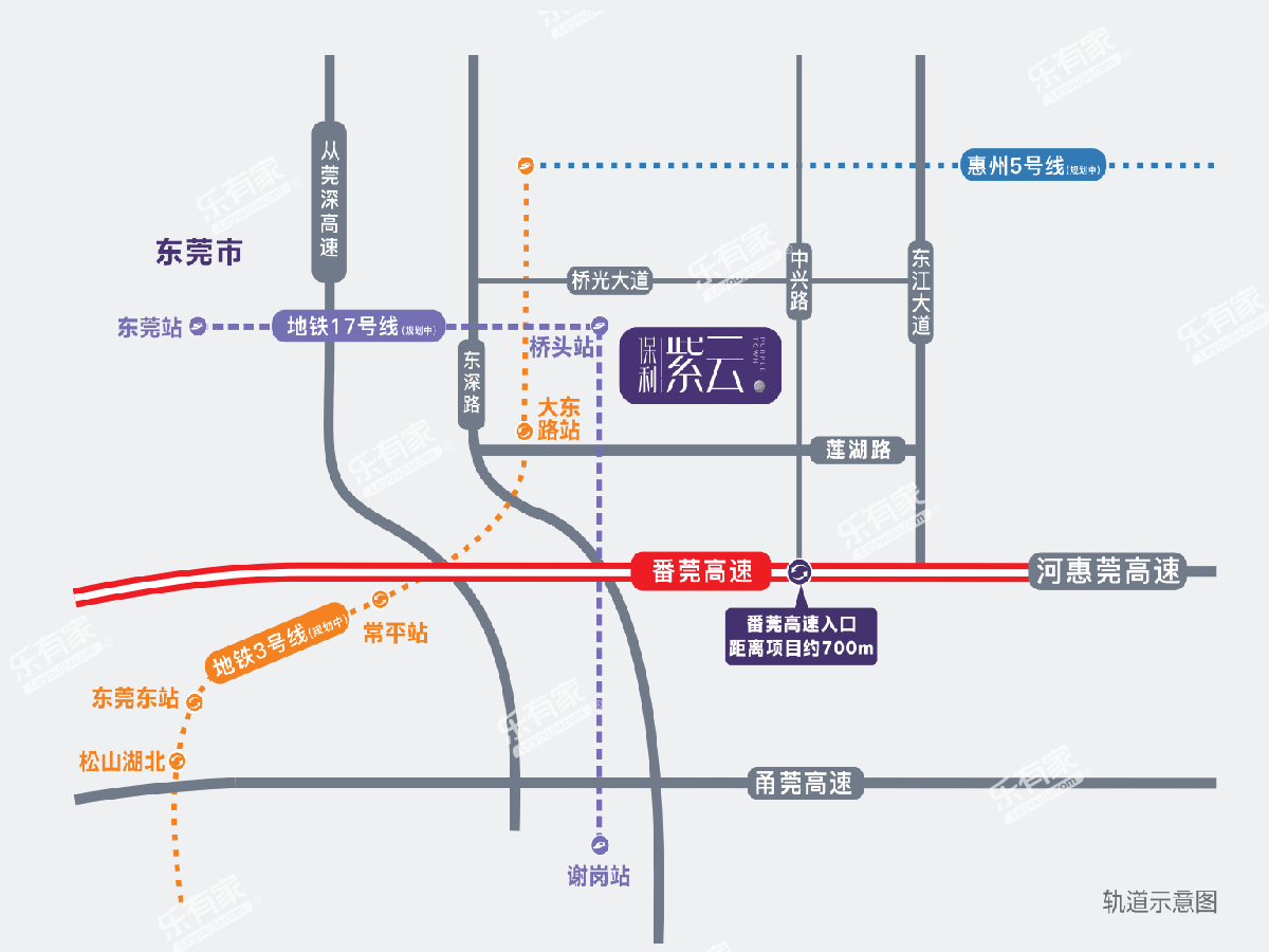 保利城央花园1.规划图