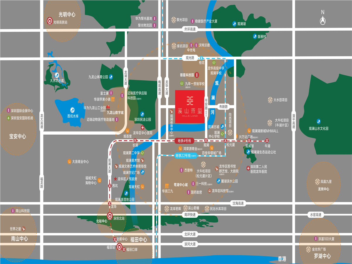 溪山禾玺御府沙盘图2