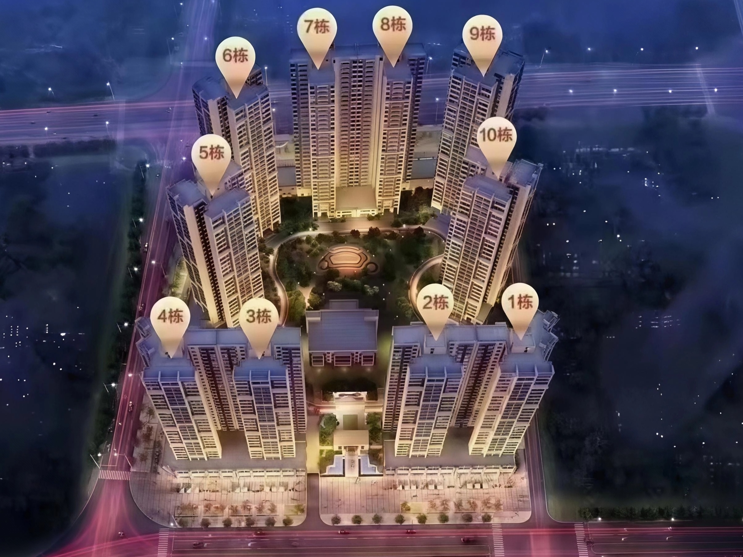 小区平面图1 2165464
