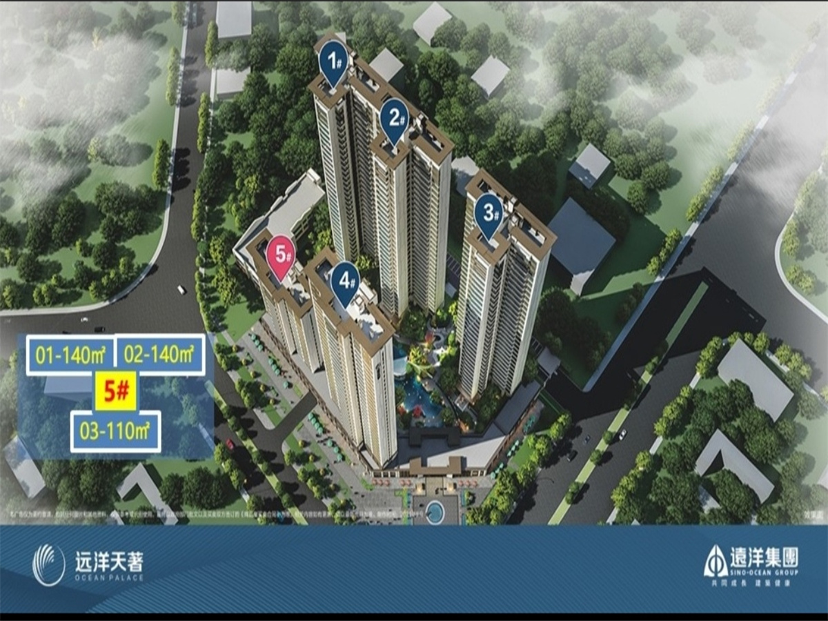 禧瑞天著花园小区平面图1