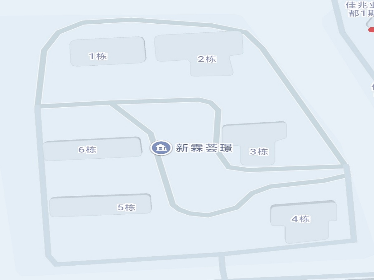 新霖荟璟花园（深圳）小区平面图1