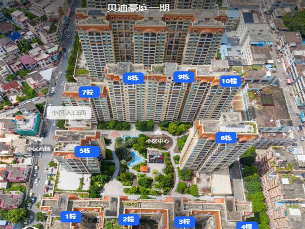 贝迪豪庭平面图1