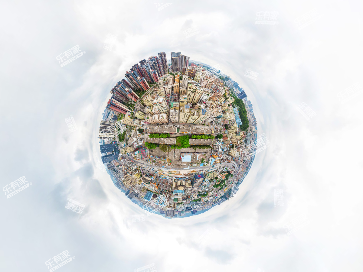 台湾花园（坂田）小区航拍