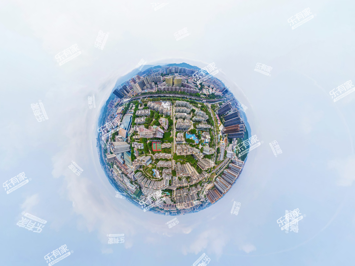左庭右院（南区）小区航拍