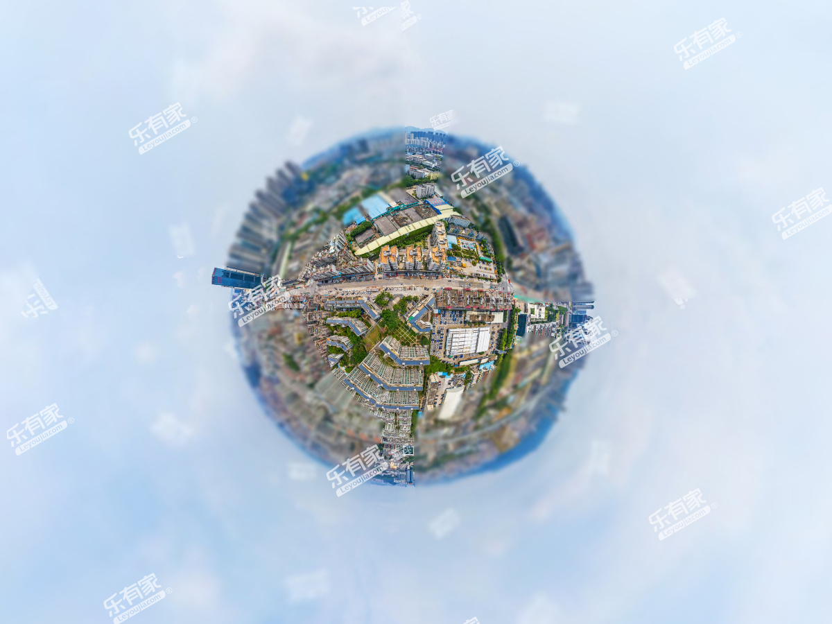 优品建筑小区航拍