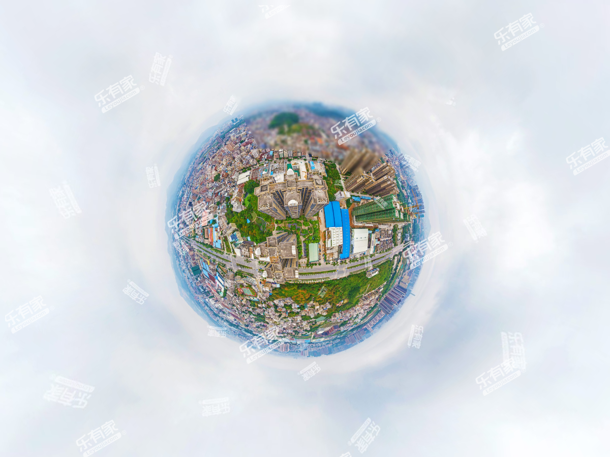 恒基御景华庭小区航拍