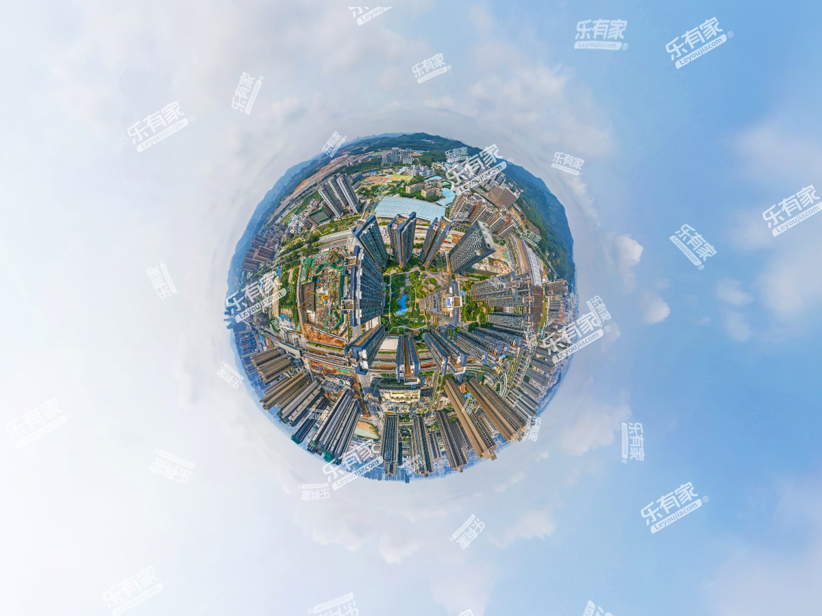 潜龙曼海宁花园(南区)小区航拍