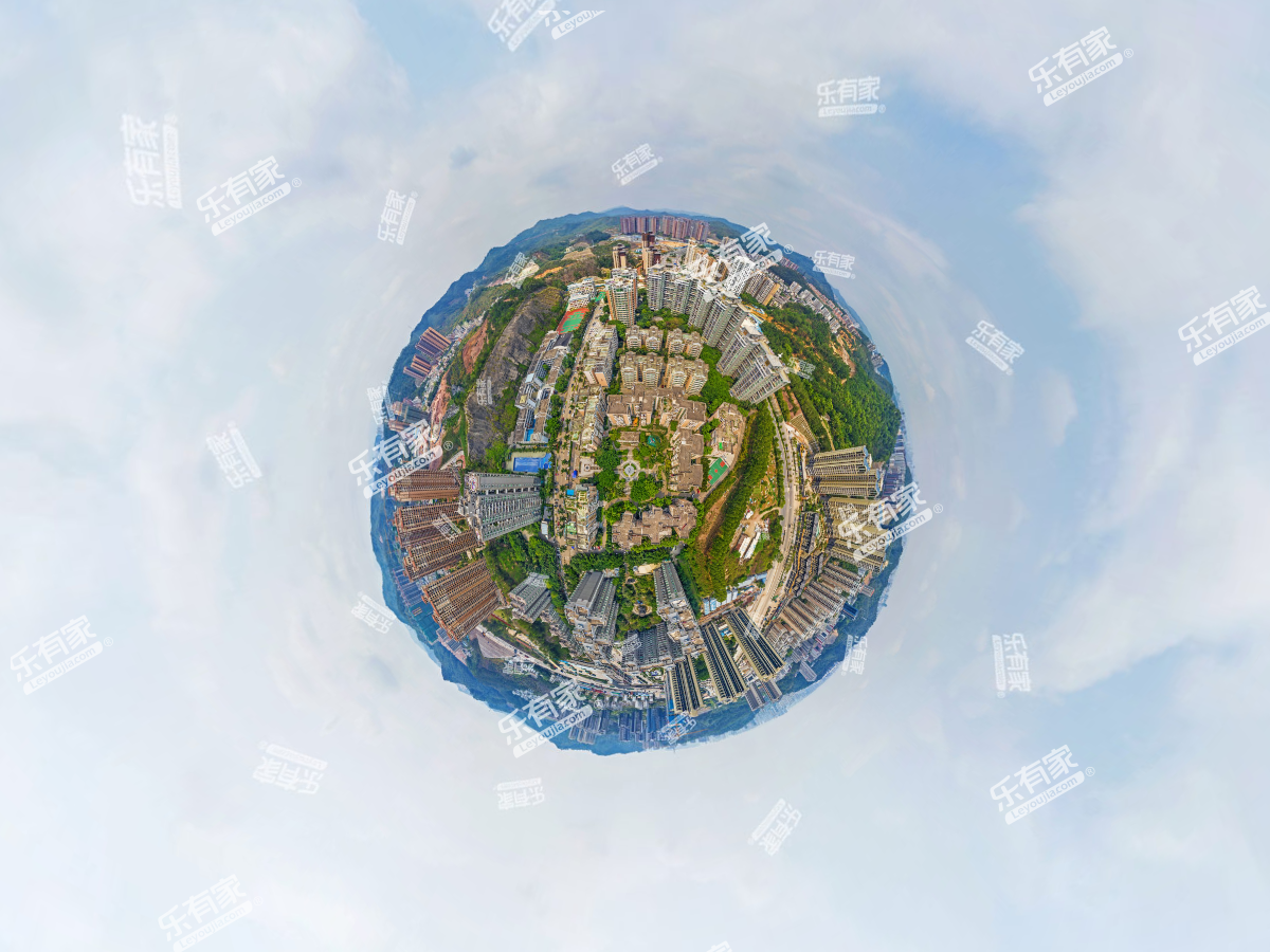 金迪星苑4期小区航拍