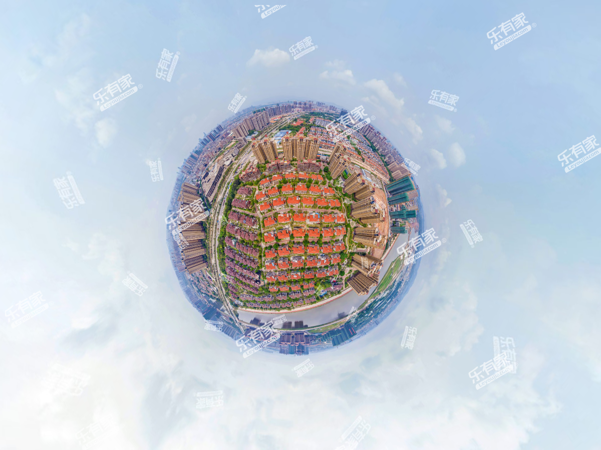 天地源·御湾雅墅小区航拍