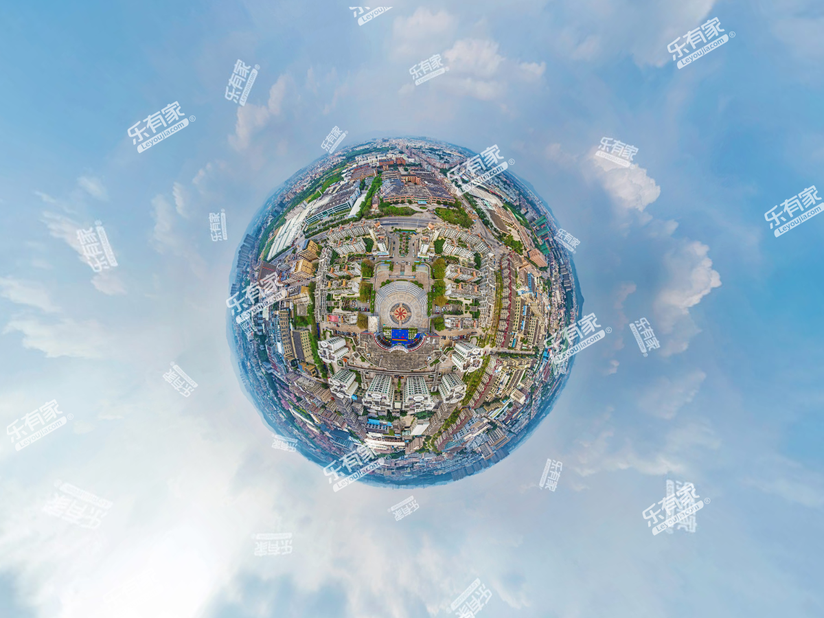 三正世纪新城小区航拍