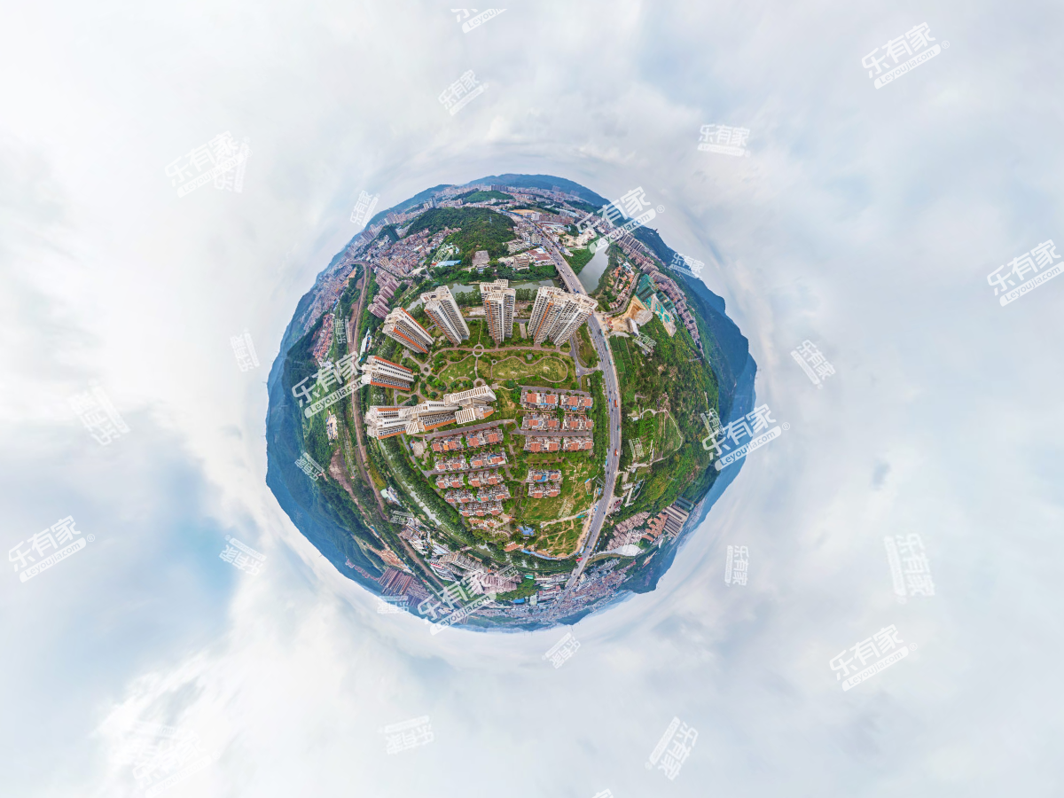 中惠香樟半岛小区航拍