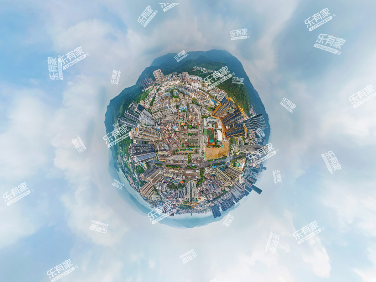 上东湾雅居小区航拍