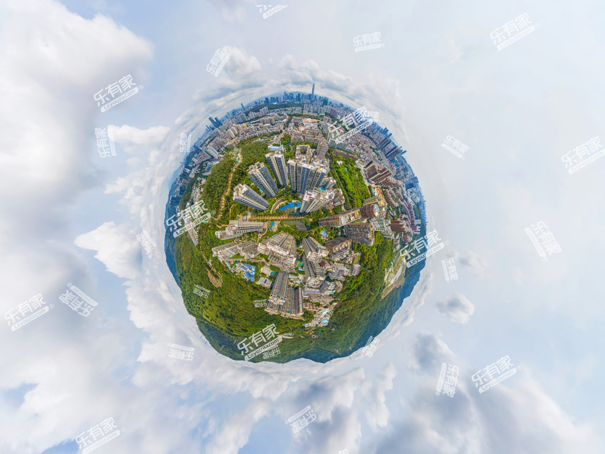 新世界四季山水小区航拍