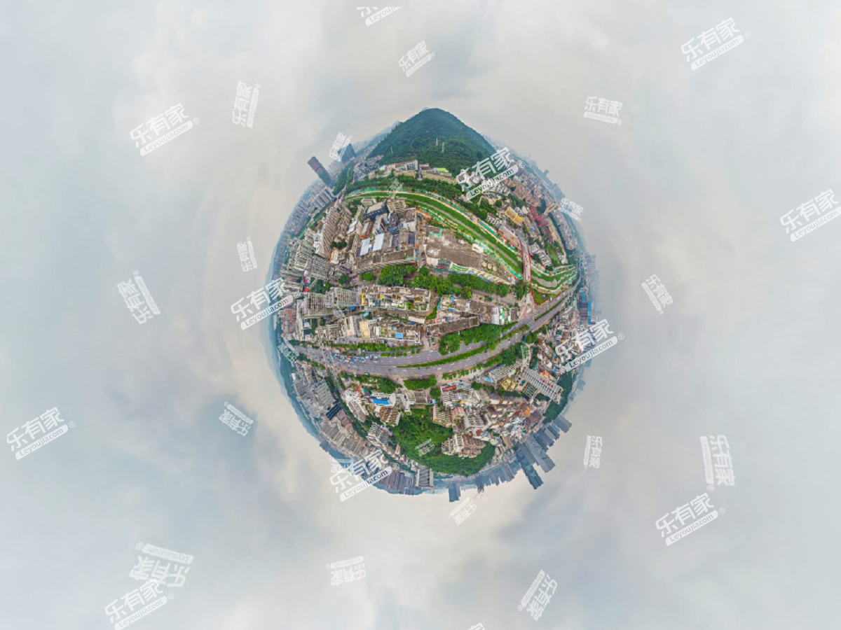 金盛苑小区航拍