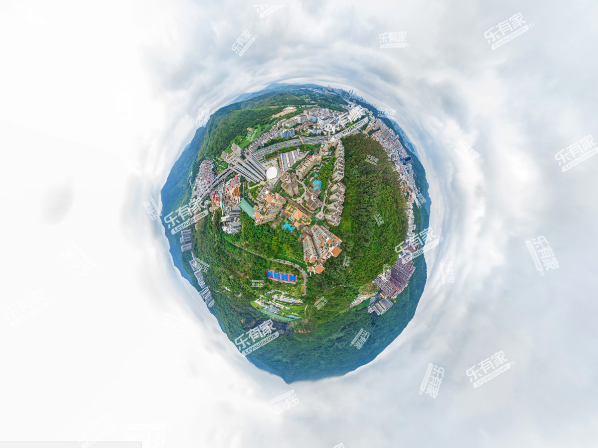 蕙兰雅居小区航拍