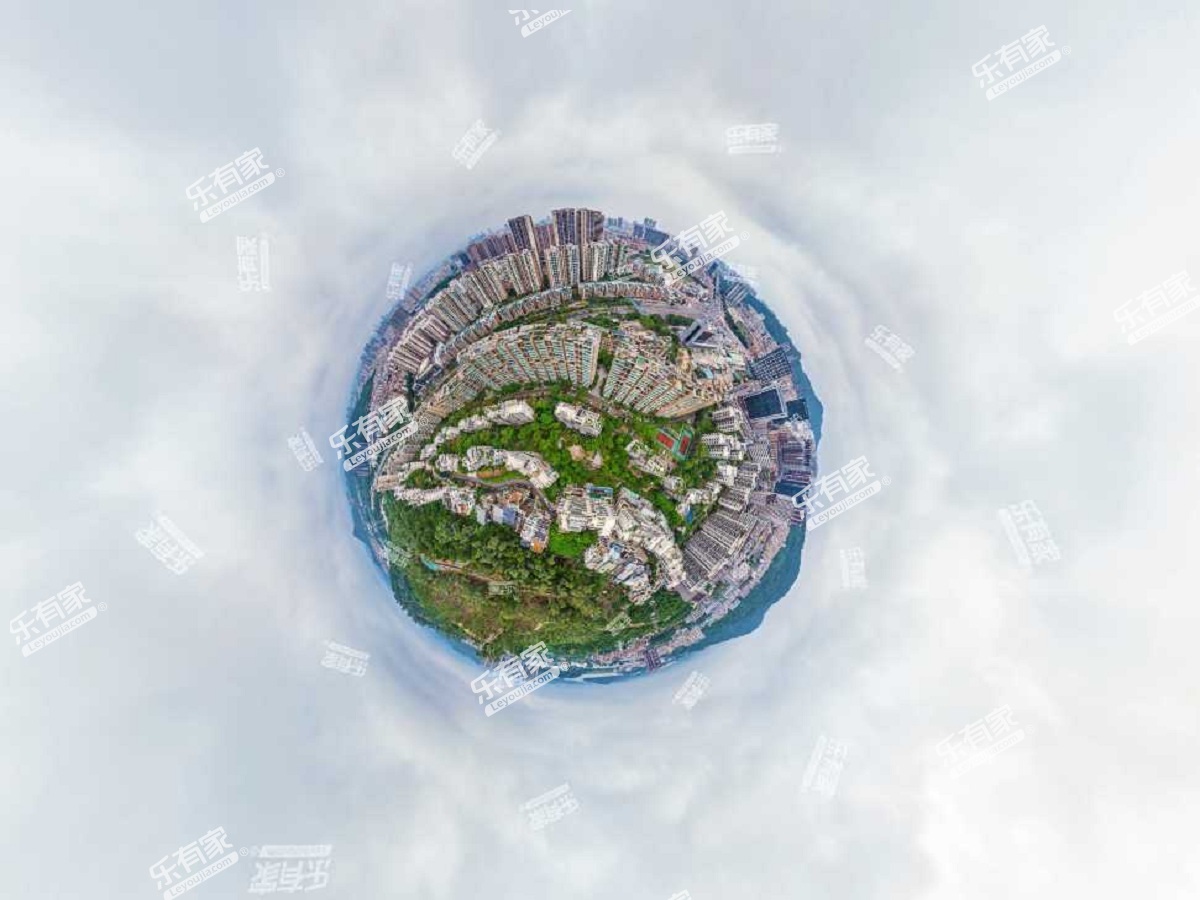 御龙居小区航拍
