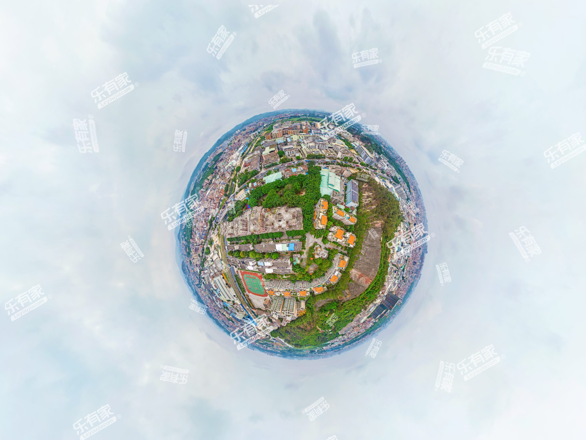 海杨城小区航拍