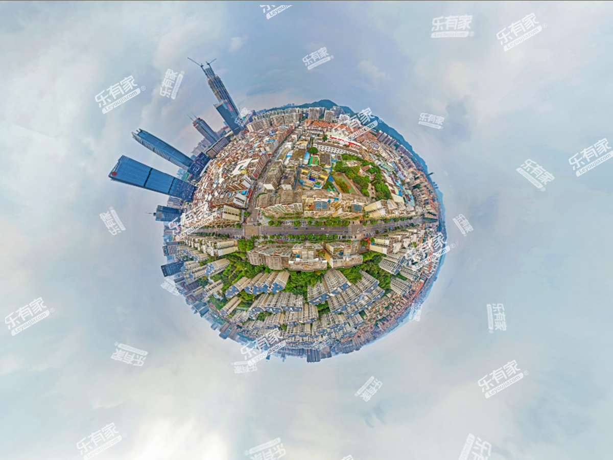 怡丰都市广场小区航拍