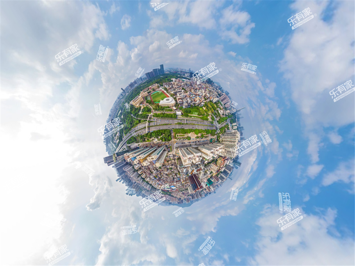 东方新地苑小区航拍