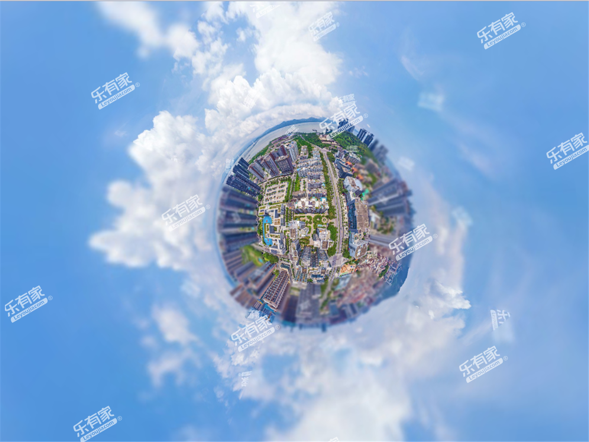 东帝海景家园小区航拍