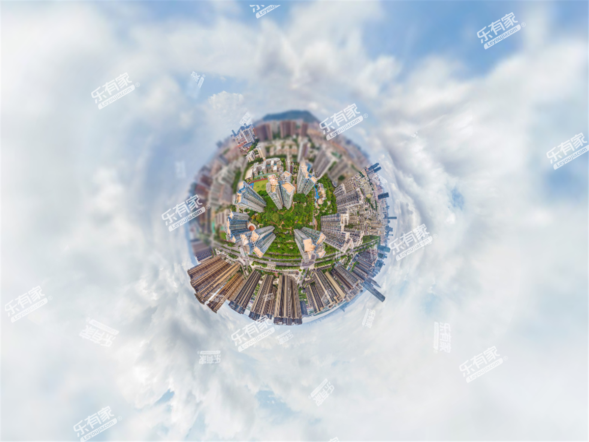 后海花半里雅居小区航拍