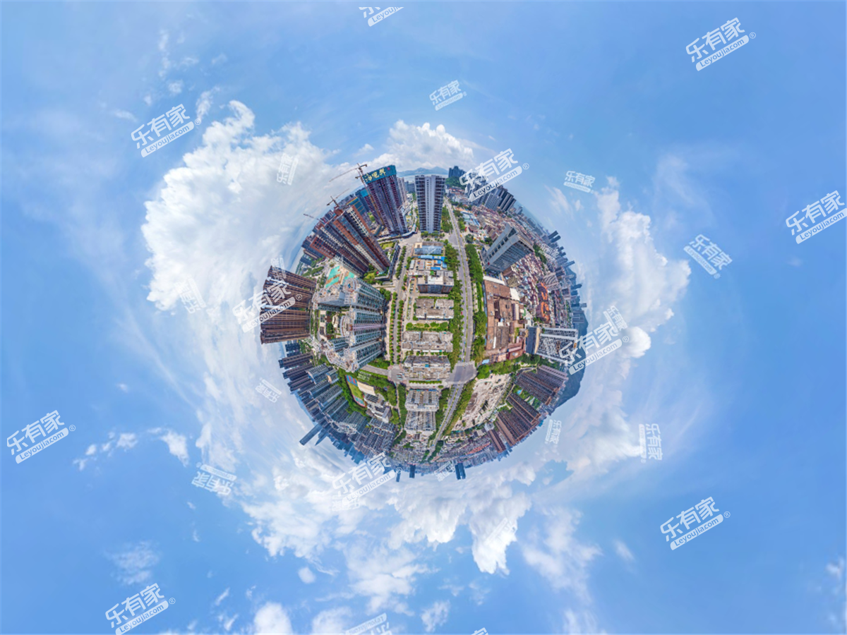 曦湾华府小区航拍