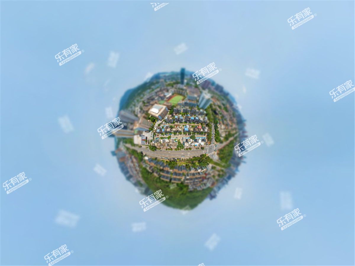 东湖丽苑小区航拍
