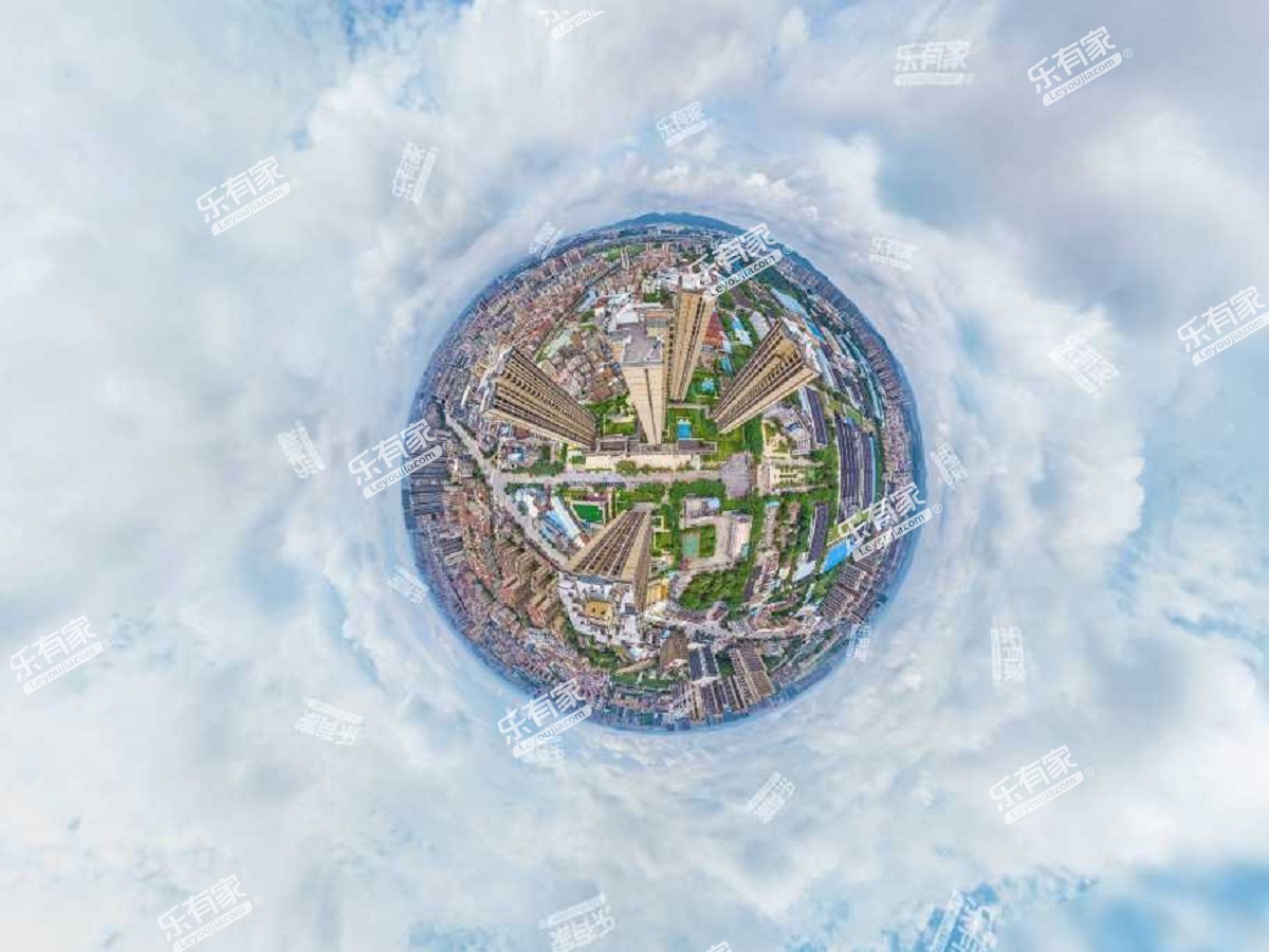 绿地缇香公馆小区航拍