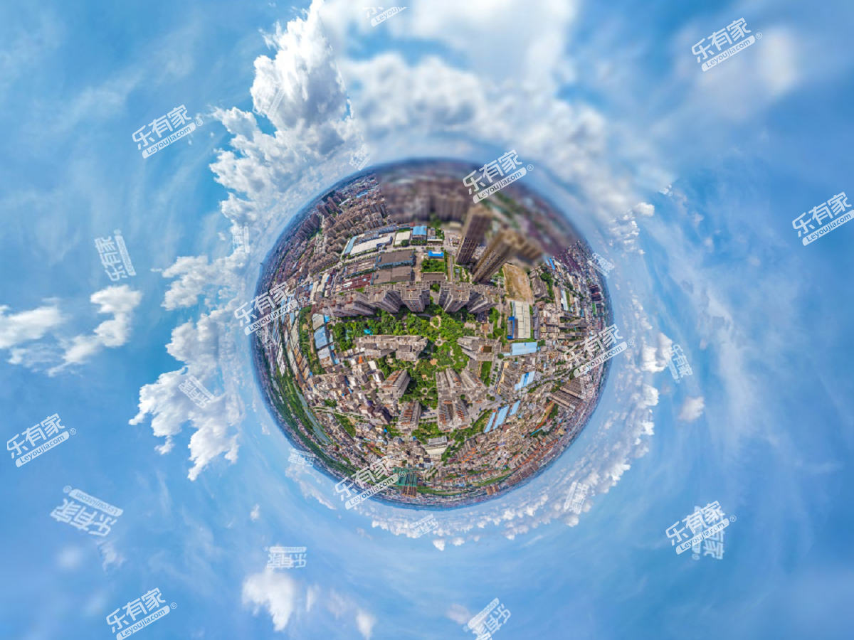 旭景花园小区航拍
