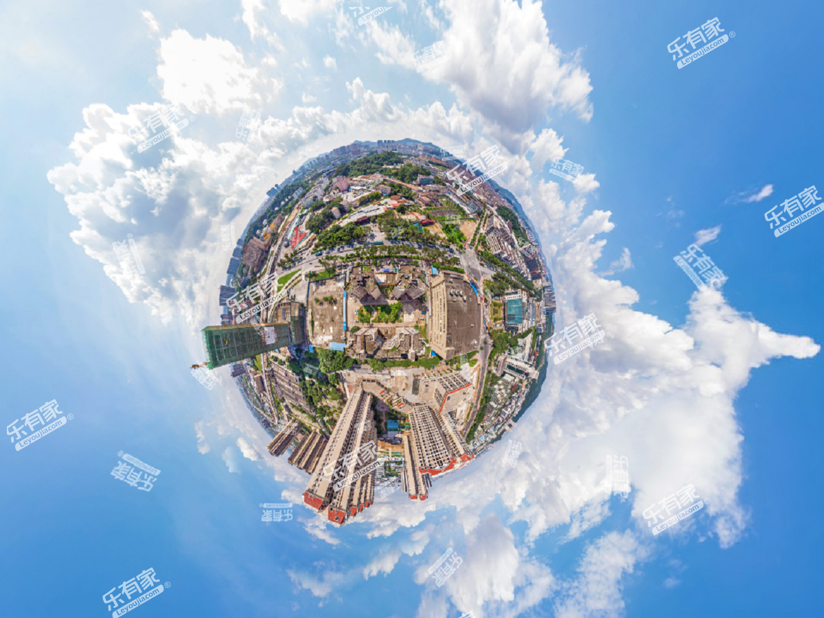 龙城花园(中山)小区航拍