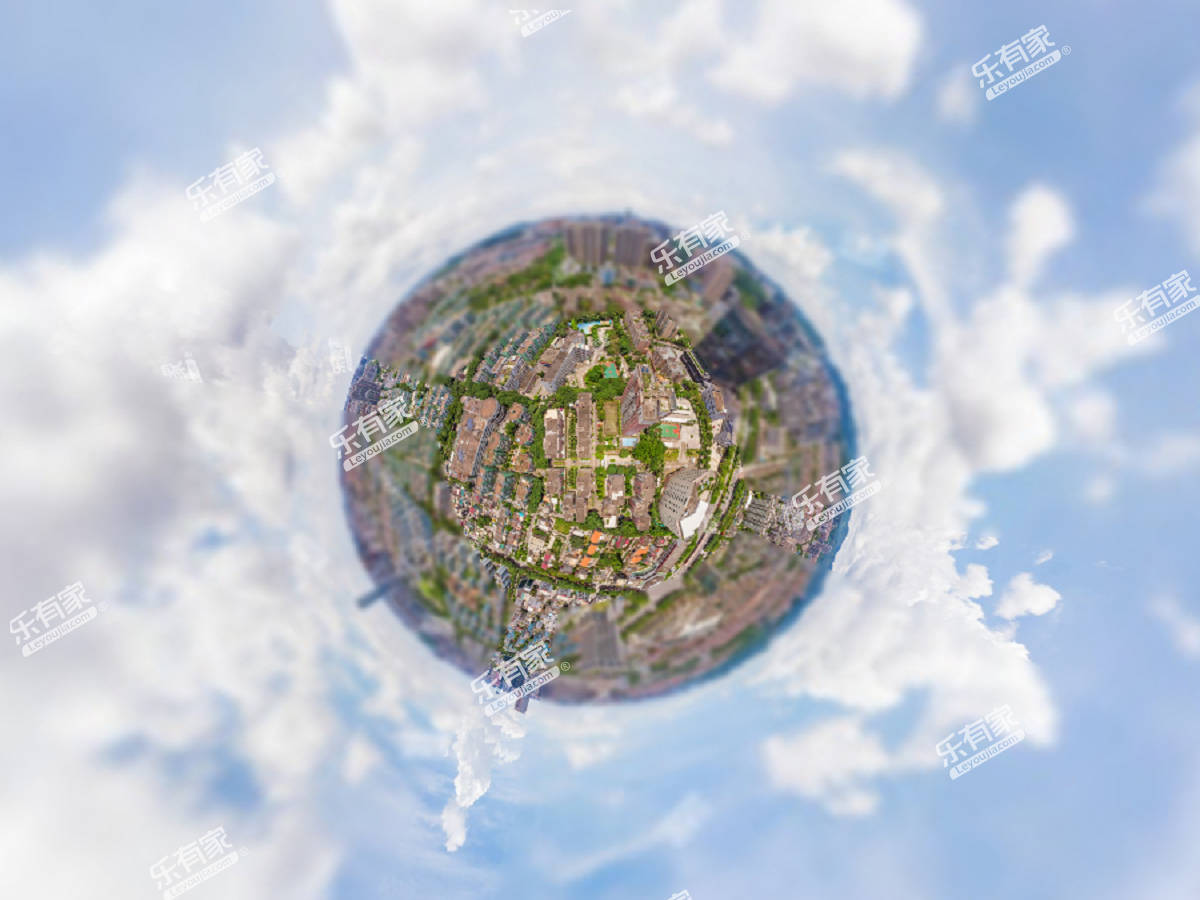 顺景飞扬居小区航拍