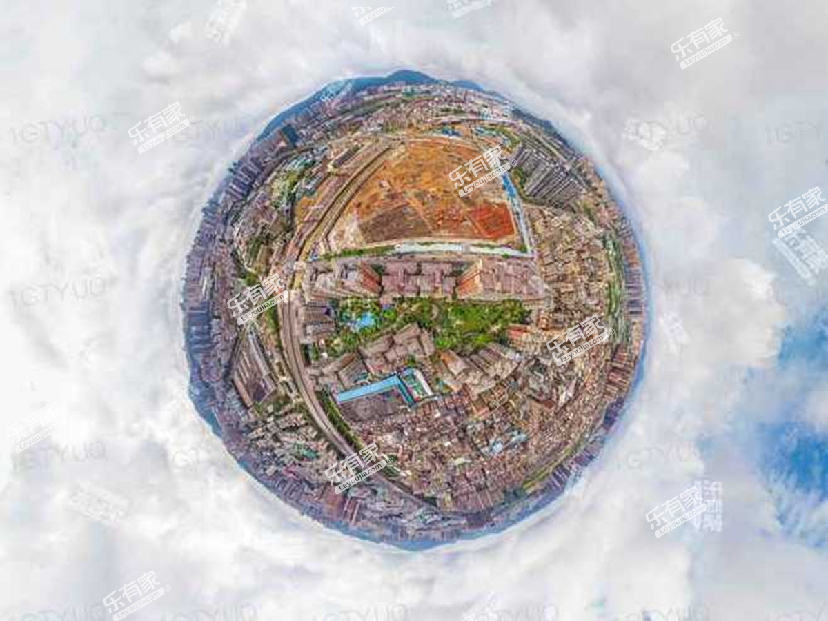 绿杨居小区航拍