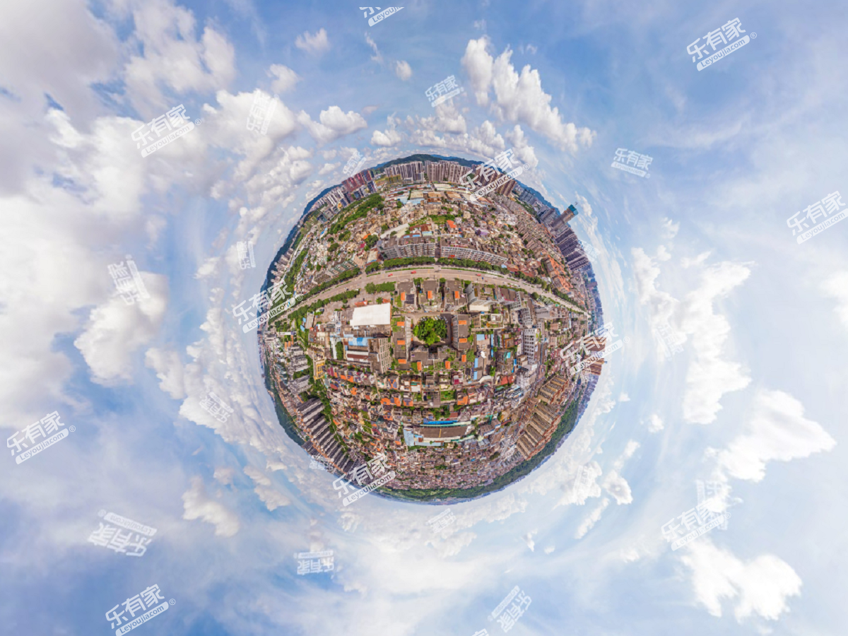 恒景楼小区航拍