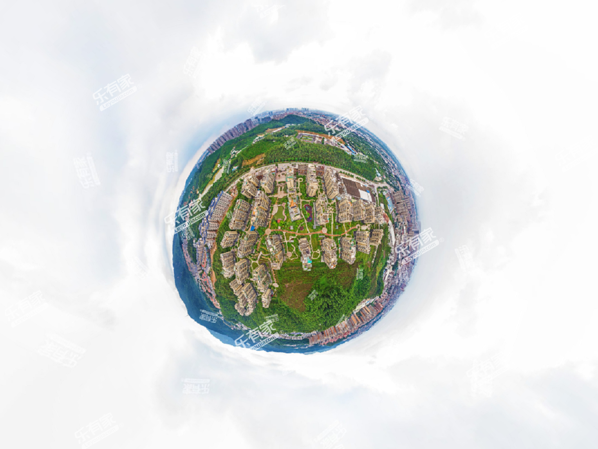 雍翠峰小区航拍