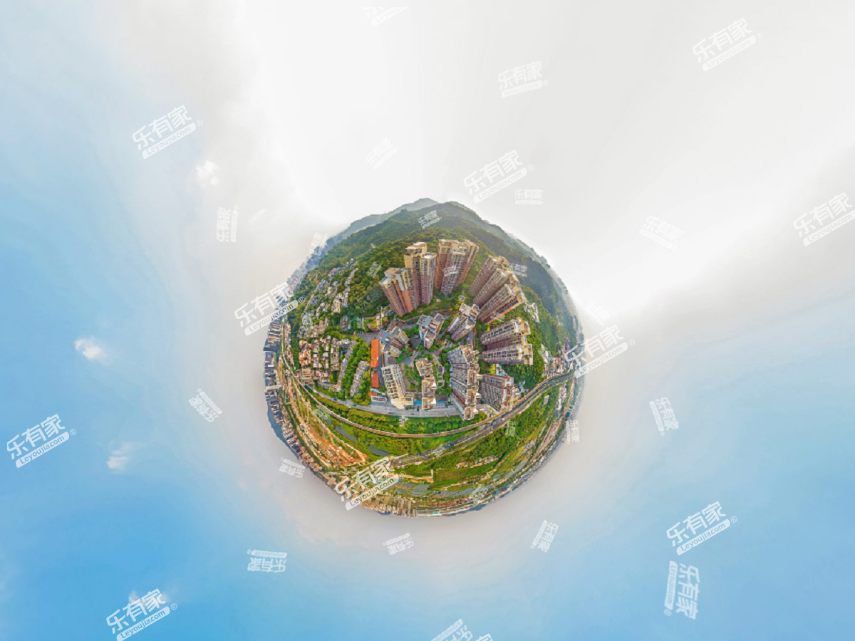 南沙境界小区航拍