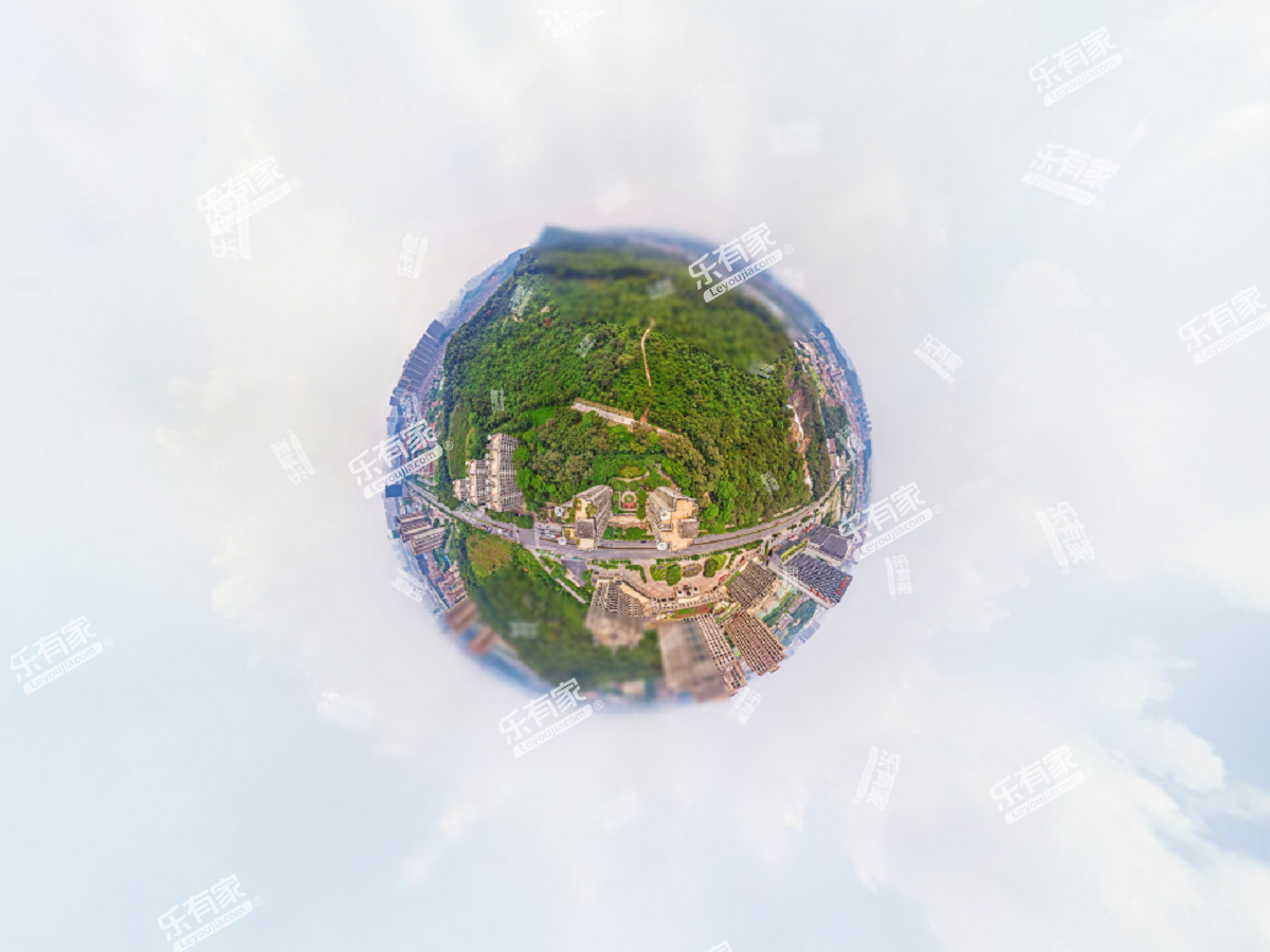 珠江峰景湾小区航拍