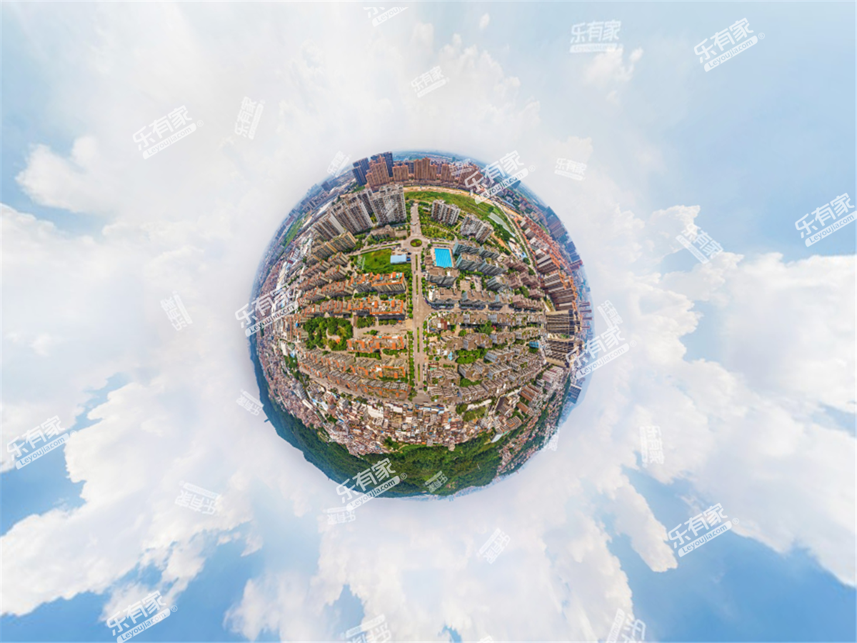 御峰雅苑小区航拍