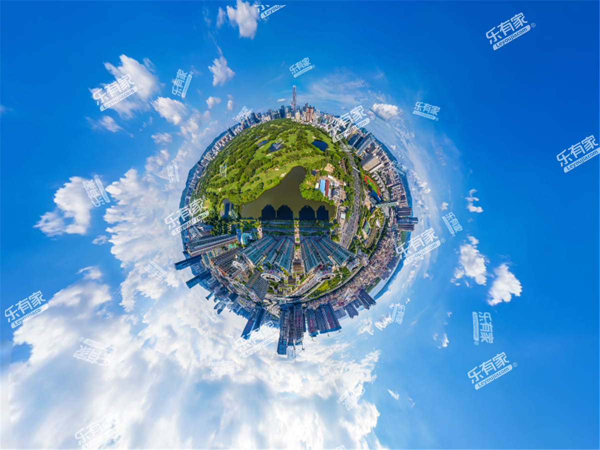 天安高尔夫海景花园小区航拍
