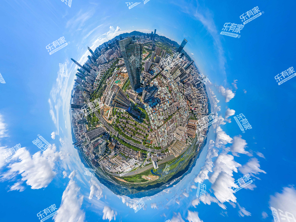 桐林城市广场小区航拍