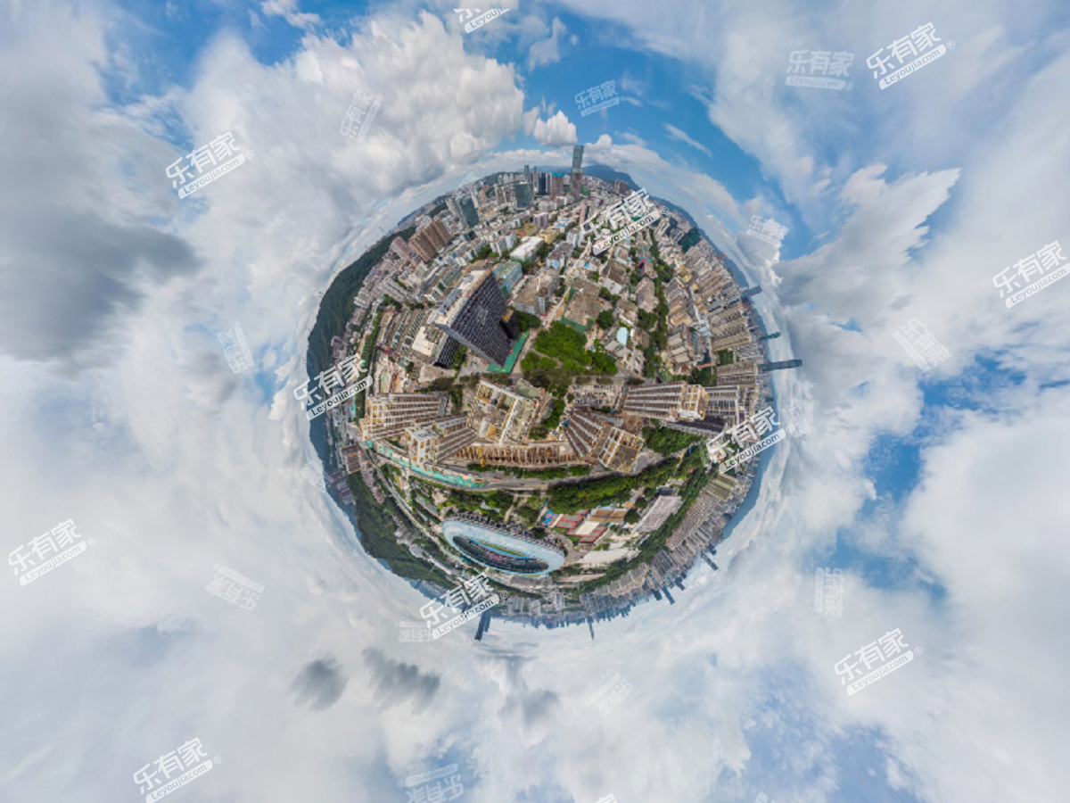 台湾花园(福田)小区航拍
