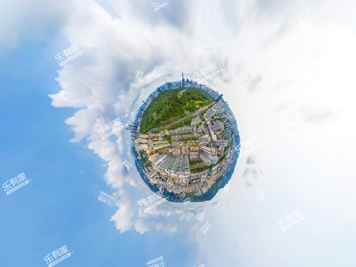 星河雅居小区航拍