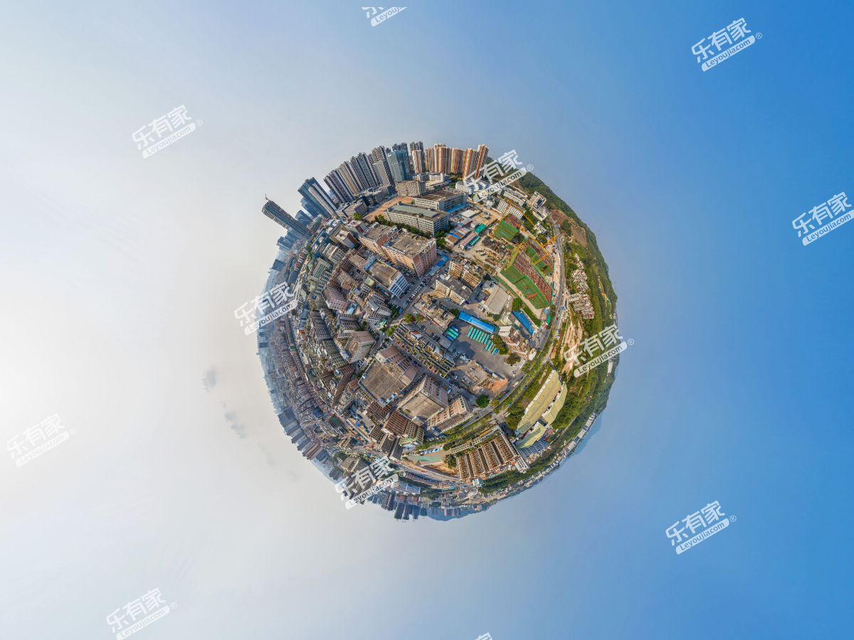高发悦驰苑小区航拍