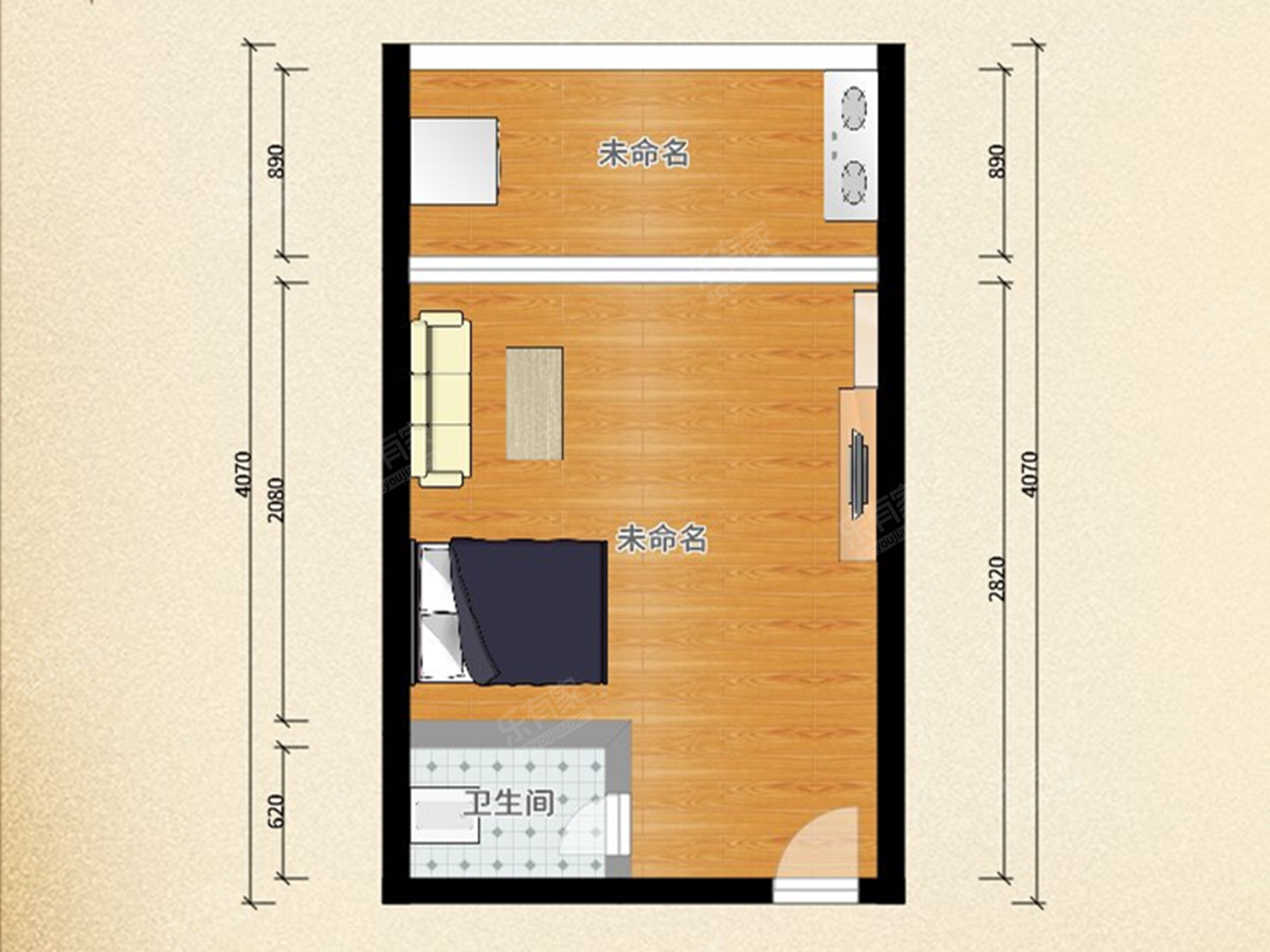 朗日公寓户型图