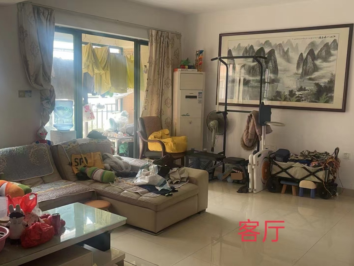 精装修南向平台三房推荐。-中山环豪雅居二手房