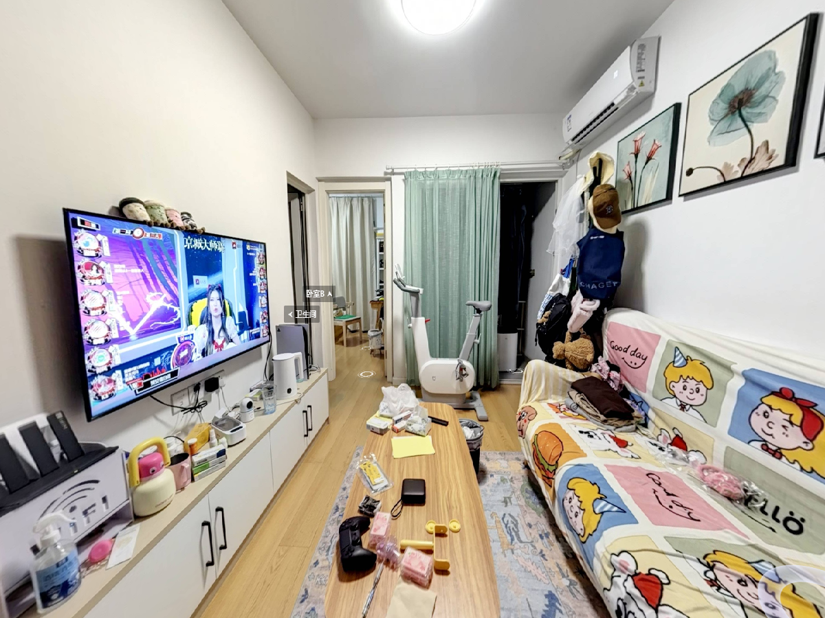 润恒大厦 2房1厅1卫 58.14㎡-深圳润恒大厦租房