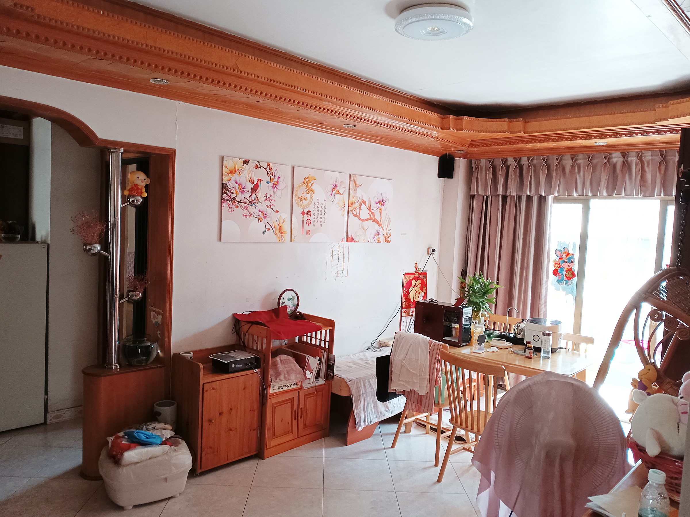 紫荆园，南，普装，2室2厅80m²-中山紫荆园二手房