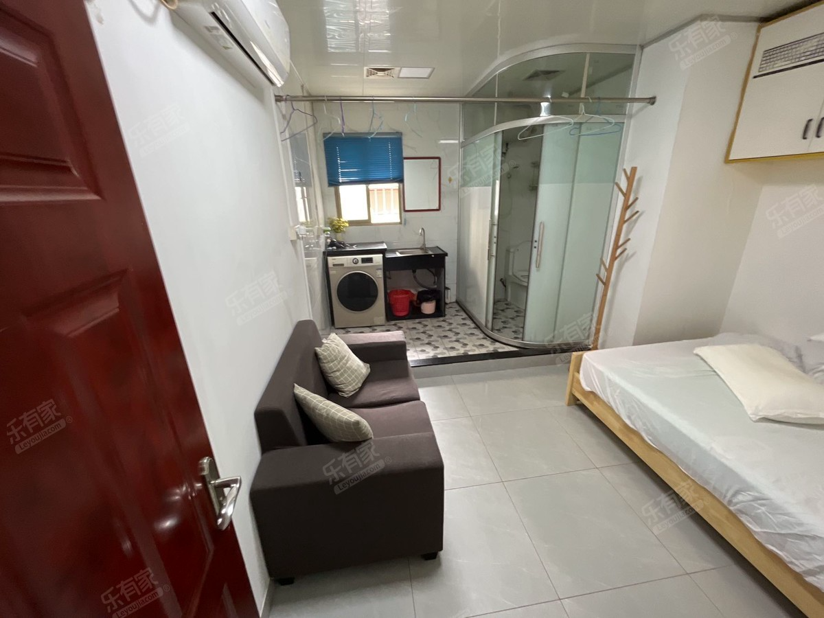 下梅林地铁口一房一厅出租，齐全拎包入住，看房方便