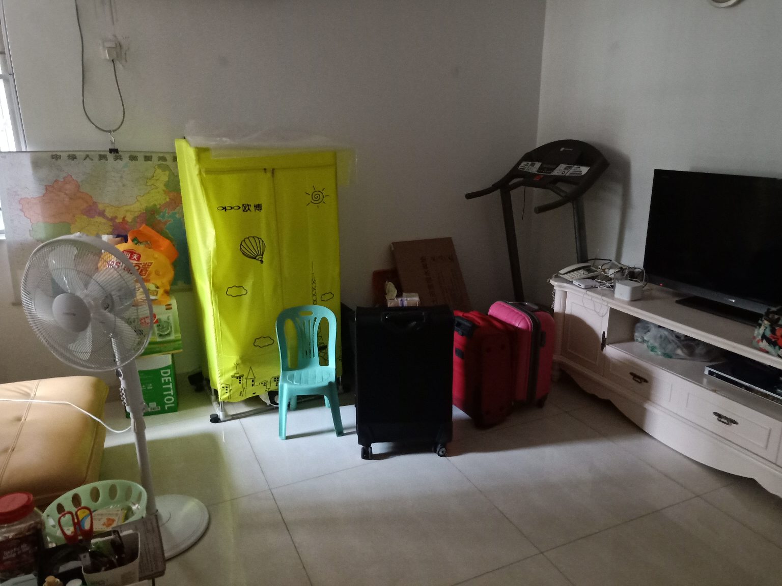 长安花园西北普装3室2厅103.2m²-中山长安花园租房